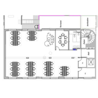 Espace indépendant 269 m² 30 postes Coworking Rue de Vanves Boulogne-Billancourt 92100 - photo 2